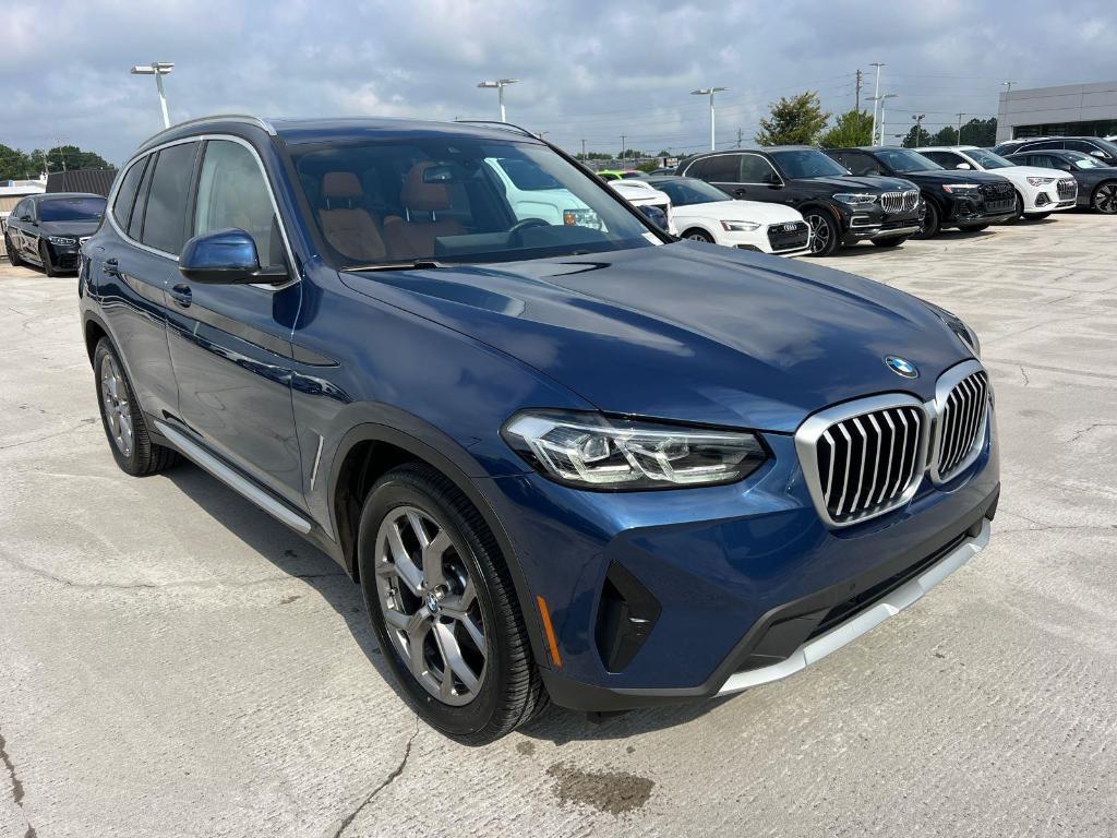 used 2022 BMW X3 car, priced at $27,995