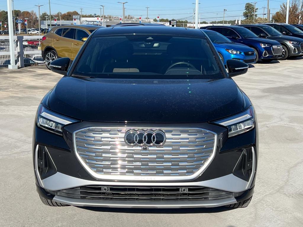 used 2024 Audi Q4 e-tron car, priced at $41,495