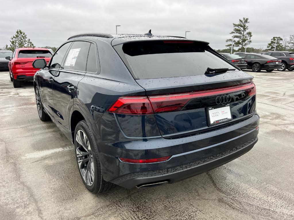 new 2025 Audi Q8 car, priced at $77,120