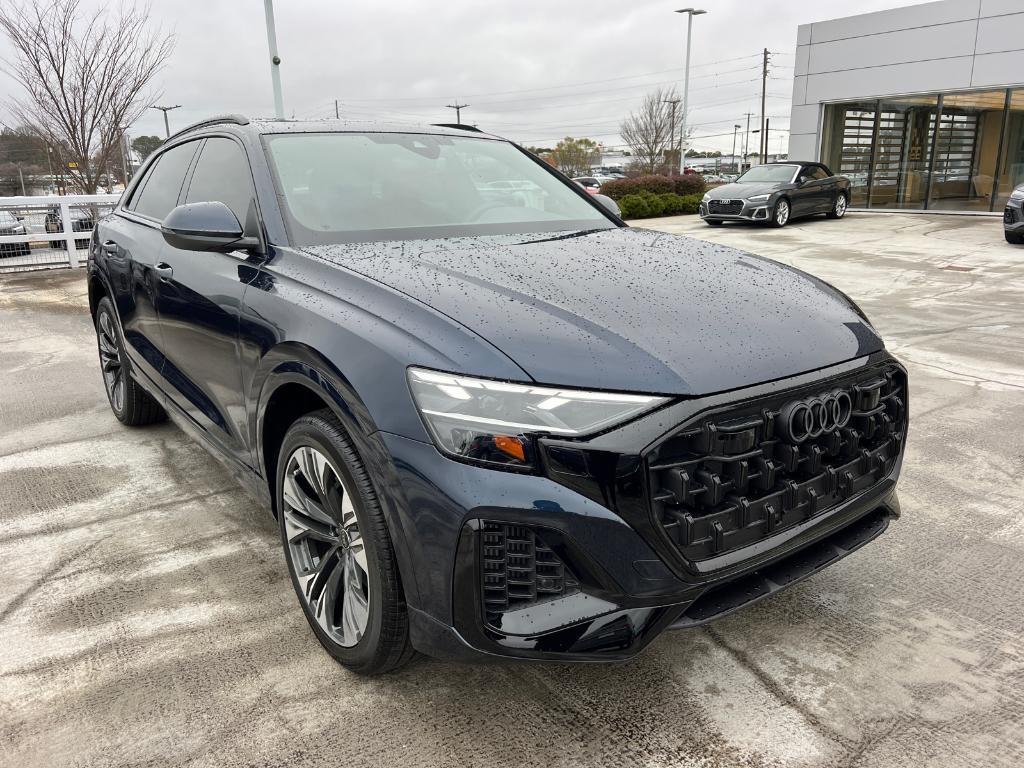 new 2025 Audi Q8 car, priced at $77,120