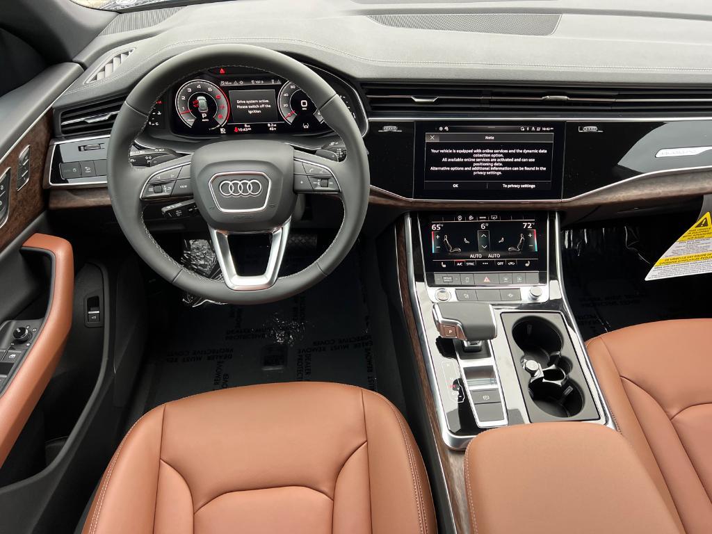 new 2025 Audi Q8 car, priced at $77,120