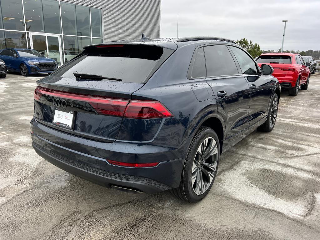 new 2025 Audi Q8 car, priced at $77,120