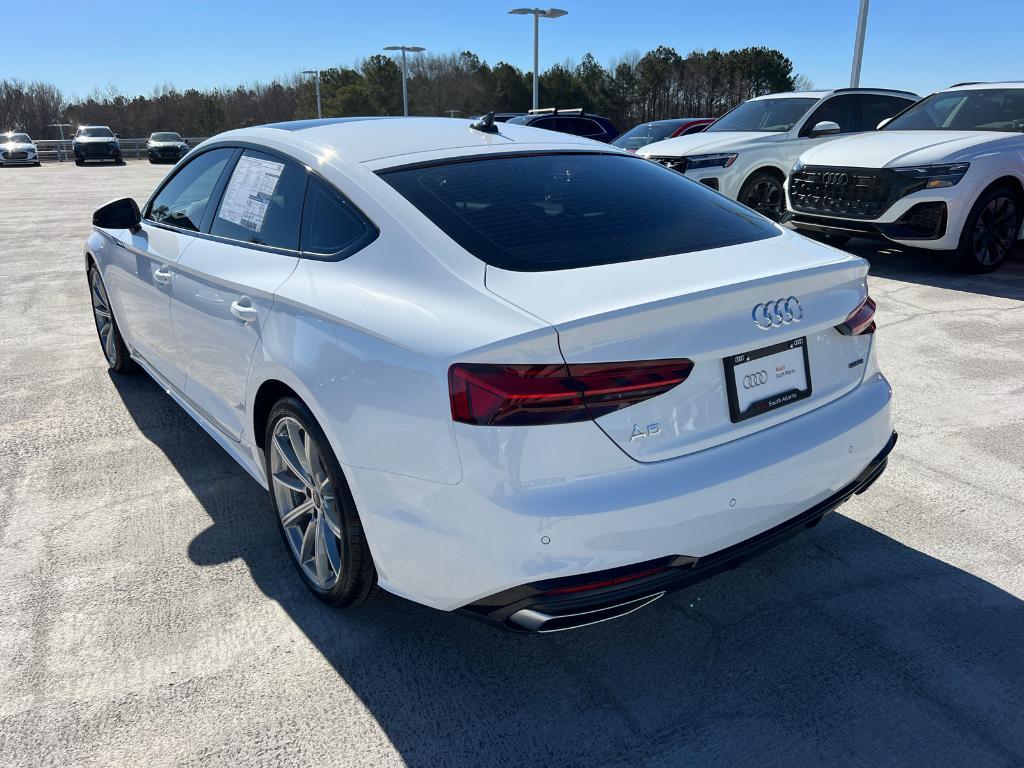 new 2025 Audi A5 Sportback car, priced at $50,355