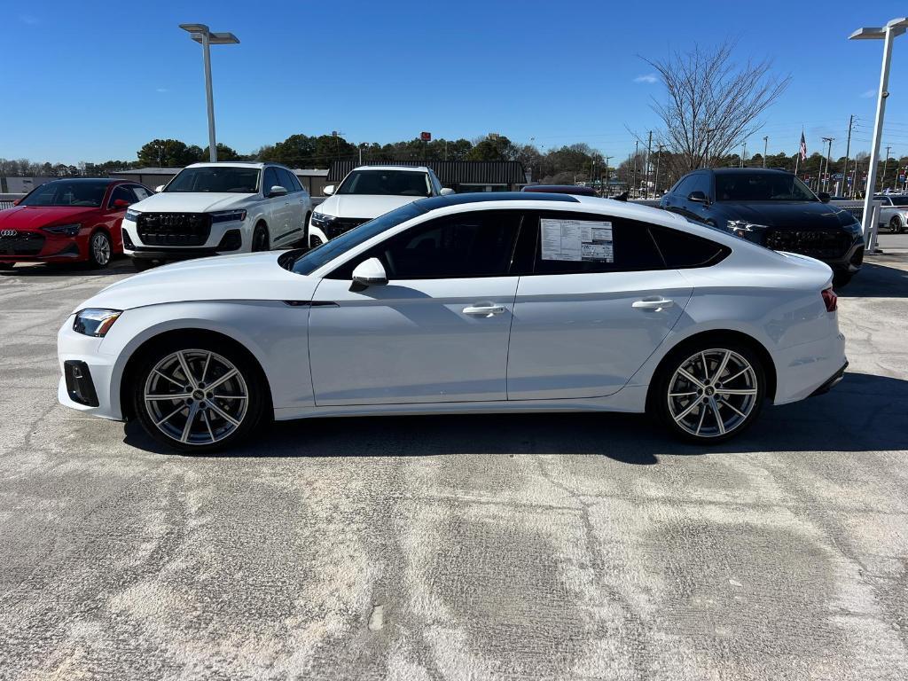 new 2025 Audi A5 Sportback car, priced at $50,355