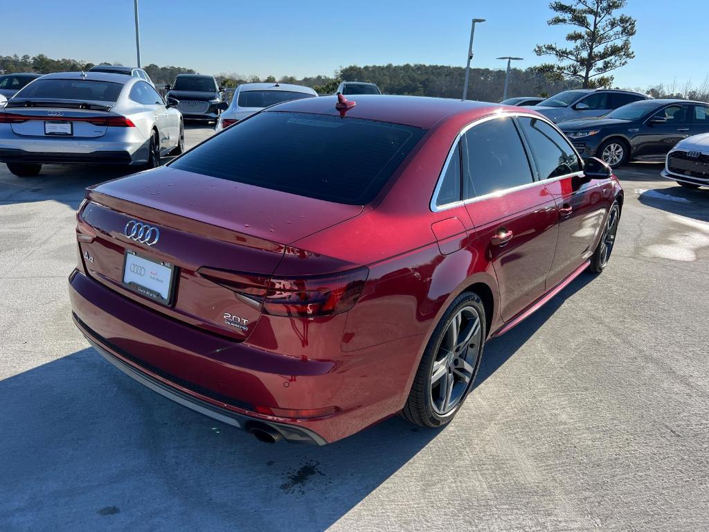 used 2018 Audi A4 car, priced at $17,895