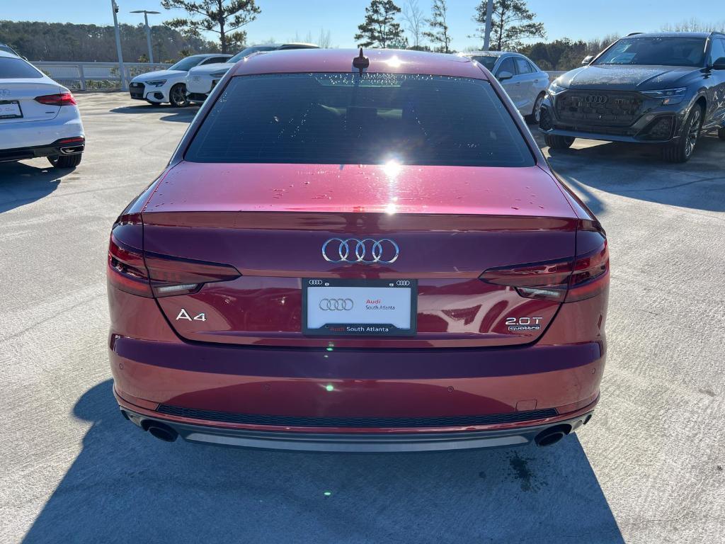 used 2018 Audi A4 car, priced at $17,895