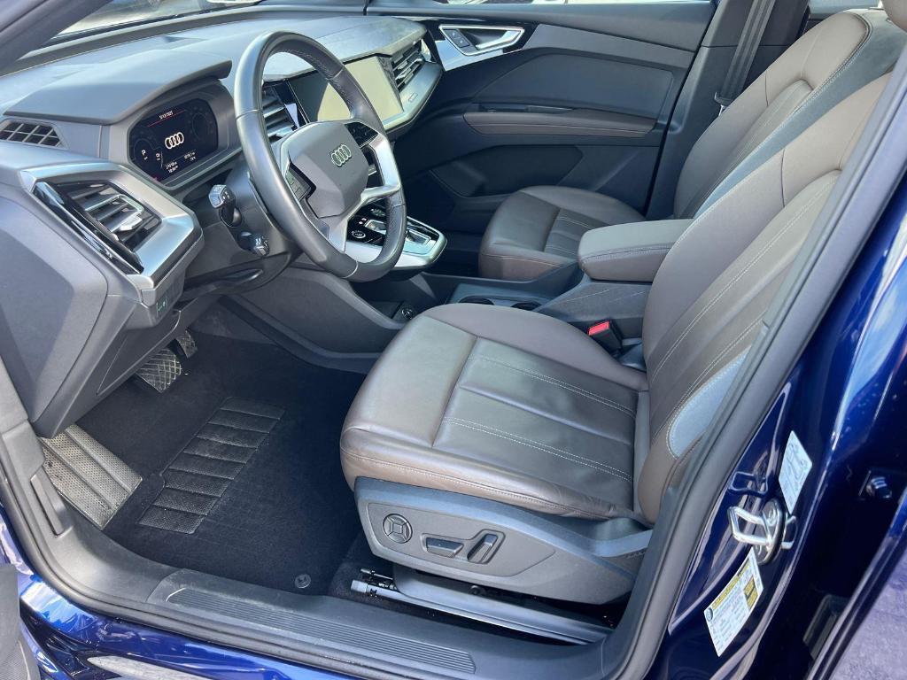 used 2024 Audi Q4 e-tron car, priced at $34,985