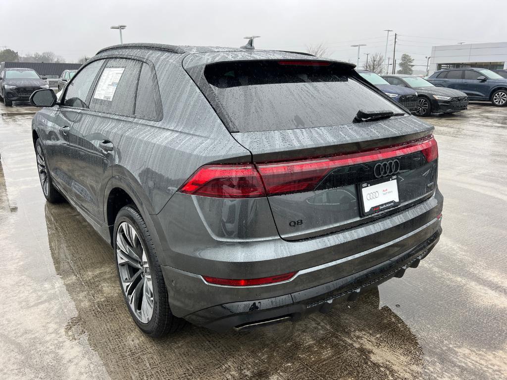 new 2025 Audi Q8 car, priced at $81,820