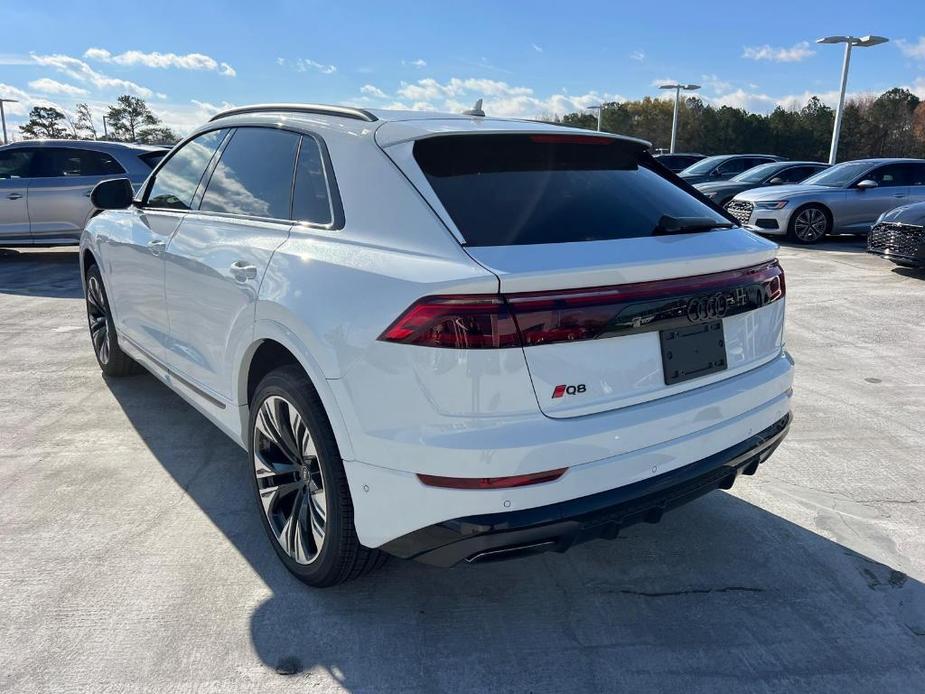 new 2025 Audi Q8 car, priced at $86,015