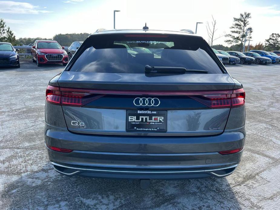 used 2020 Audi Q8 car, priced at $37,495