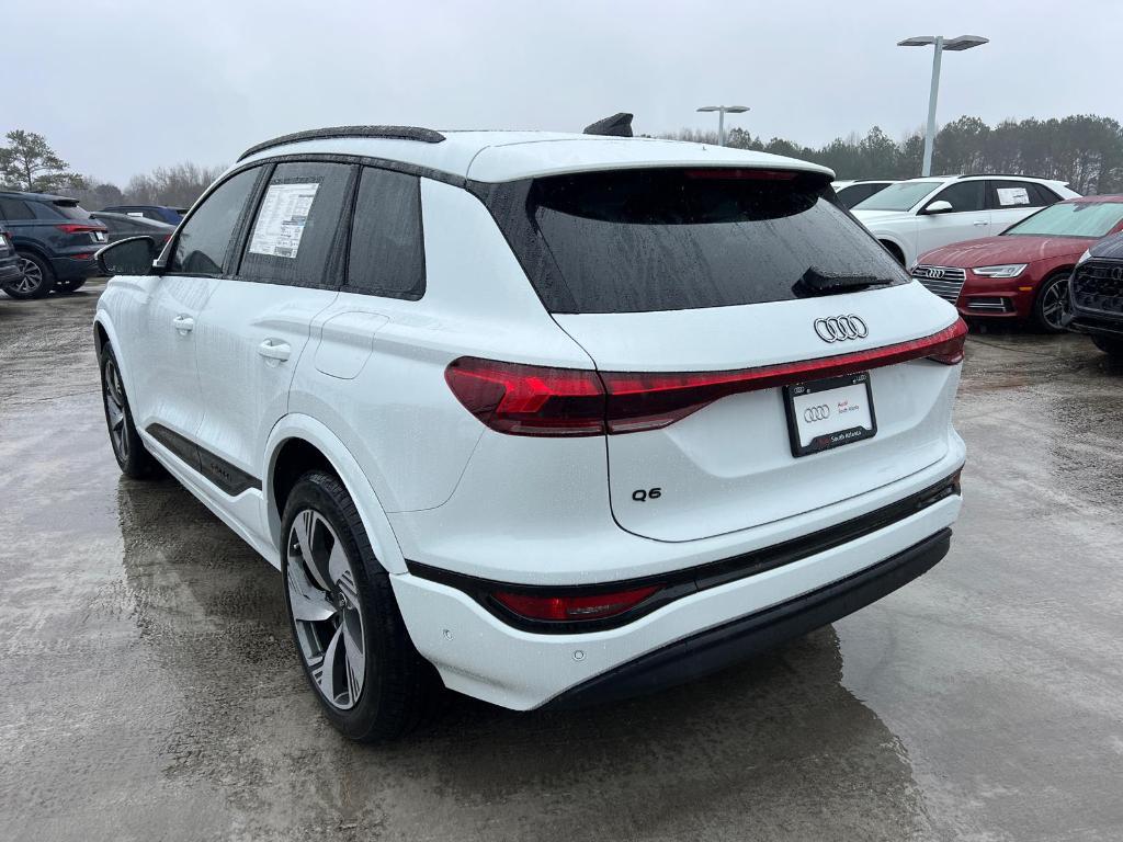 new 2025 Audi Q6 e-tron car, priced at $75,750