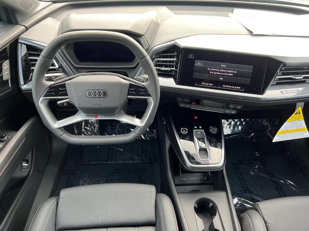 new 2025 Audi Q4 e-tron Sportback car, priced at $66,185