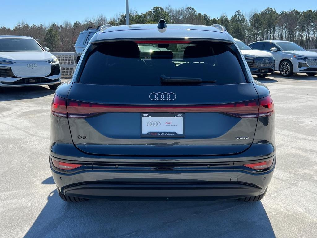 new 2025 Audi Q6 e-tron car, priced at $71,885