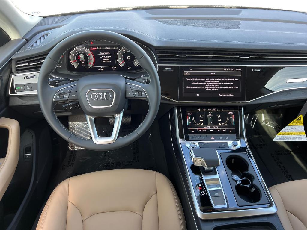 new 2025 Audi Q8 car, priced at $76,525