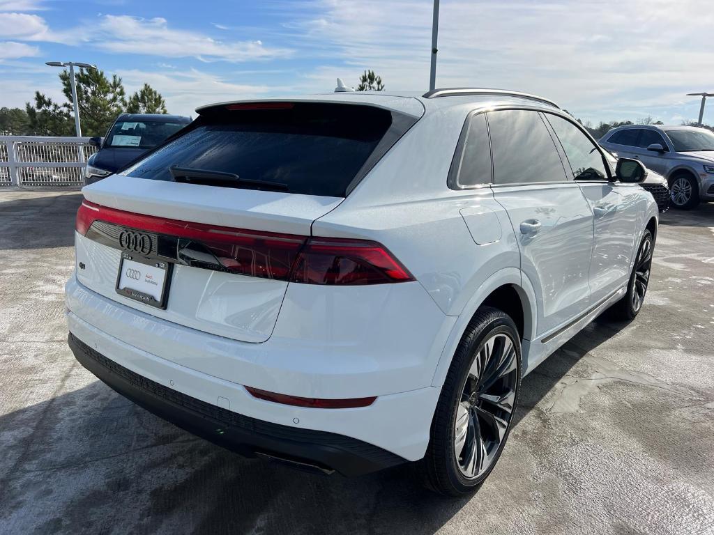 new 2025 Audi Q8 car, priced at $76,525