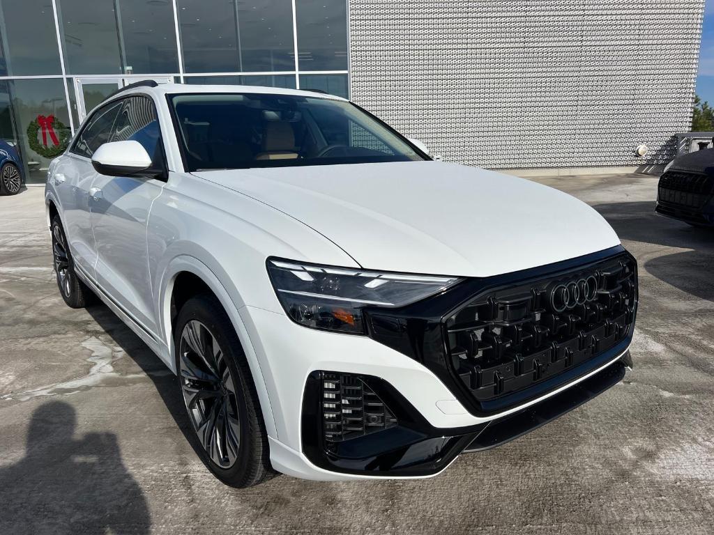 new 2025 Audi Q8 car, priced at $76,525