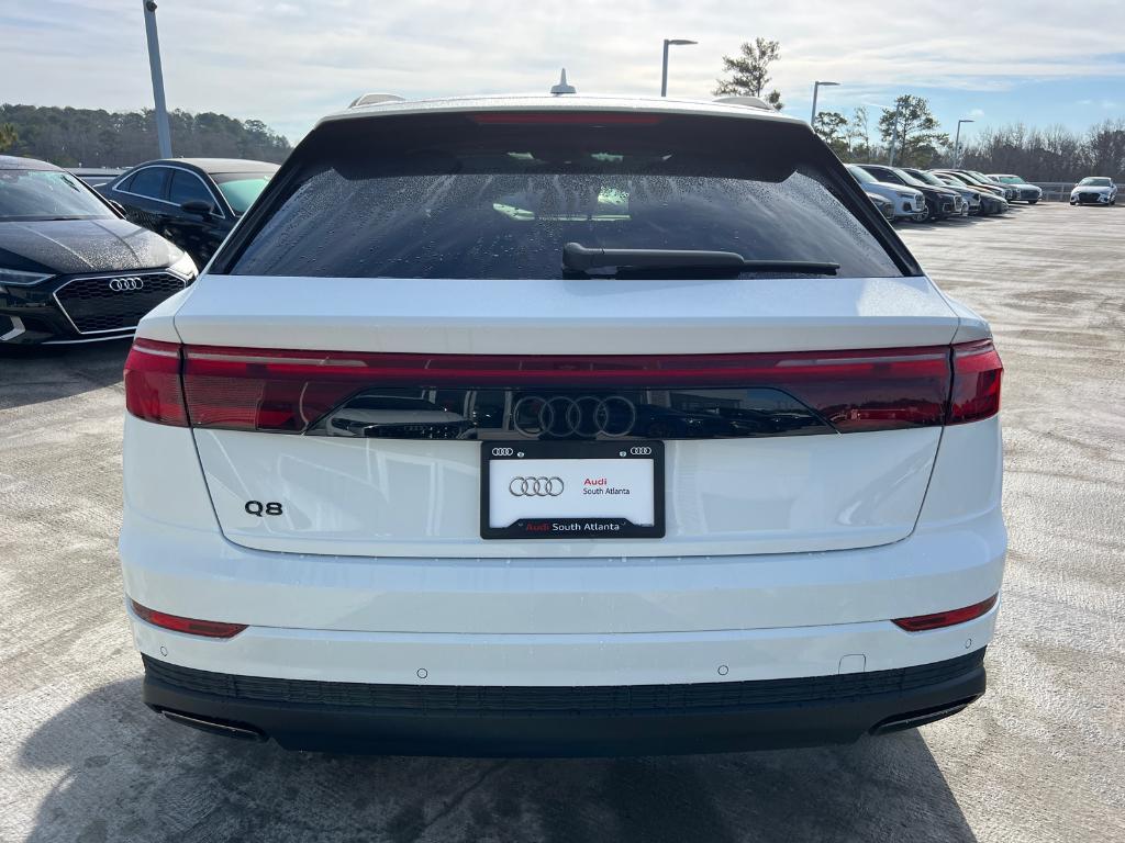 new 2025 Audi Q8 car, priced at $76,525