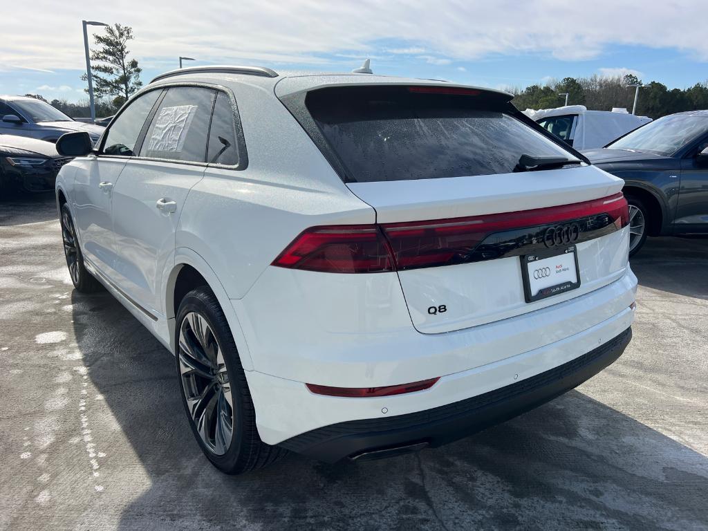 new 2025 Audi Q8 car, priced at $76,525