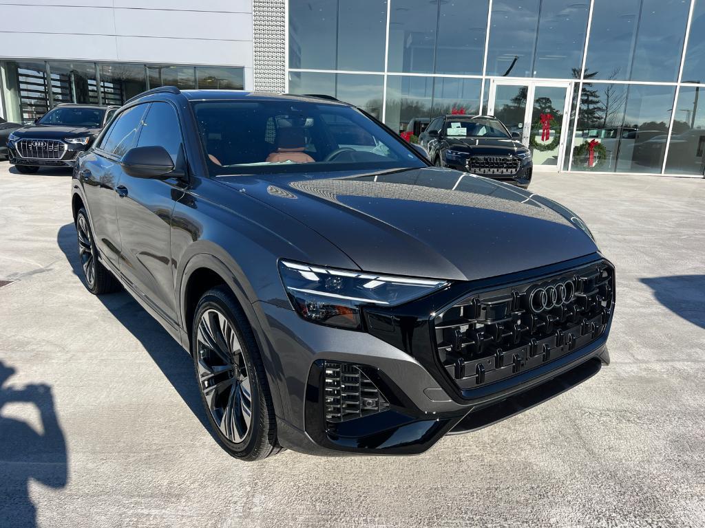 new 2025 Audi Q8 car, priced at $77,120