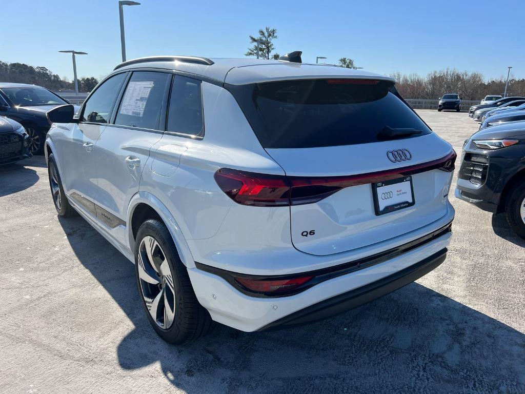 new 2025 Audi Q6 e-tron car, priced at $76,025