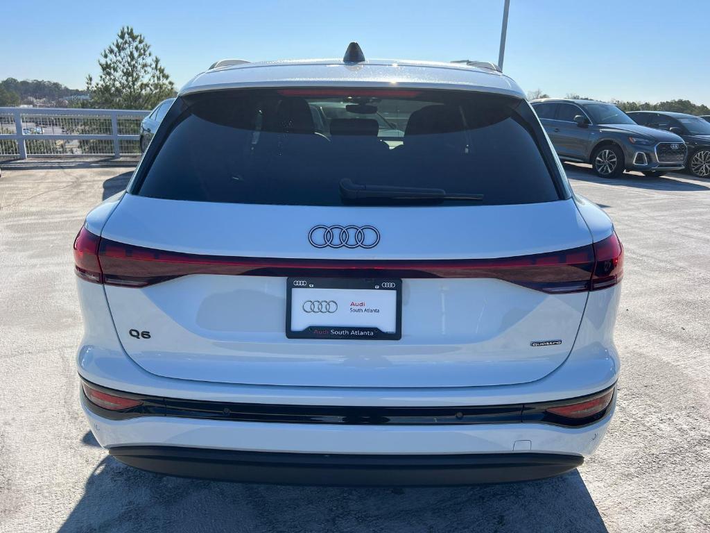 new 2025 Audi Q6 e-tron car, priced at $76,025