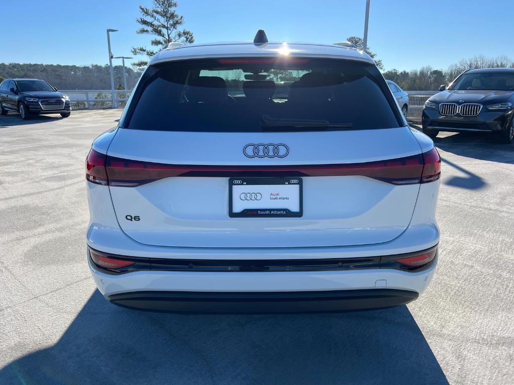 new 2025 Audi Q6 e-tron car, priced at $73,335