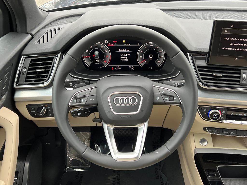 new 2025 Audi Q5 car, priced at $50,535