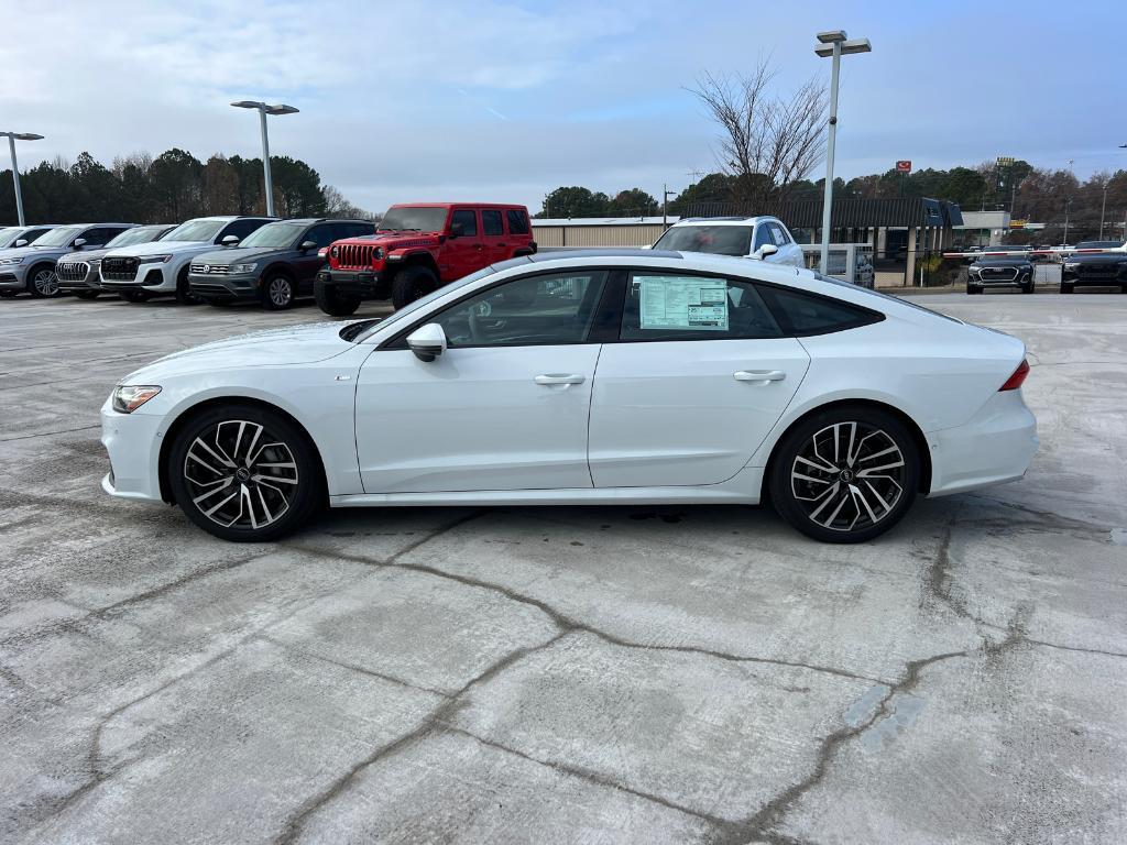 new 2025 Audi A7 car, priced at $81,285