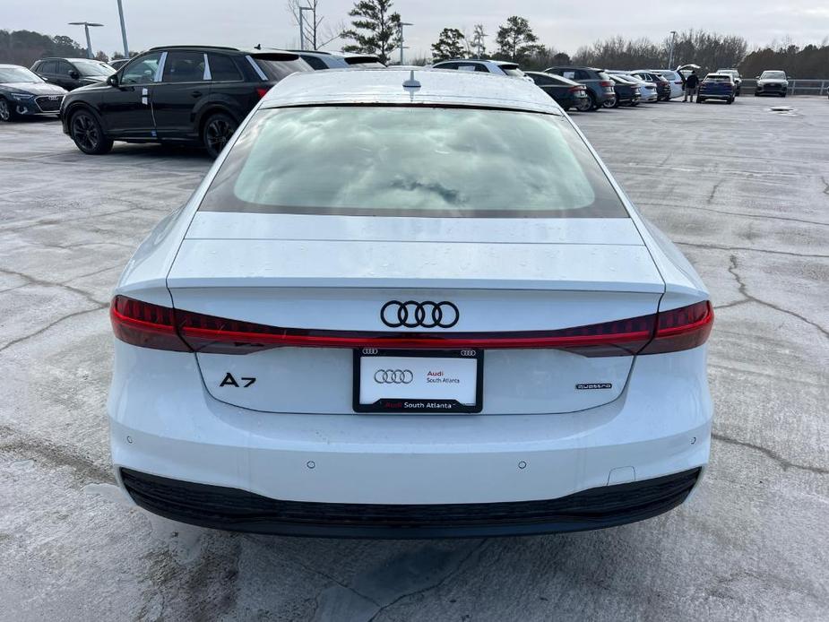 new 2025 Audi A7 car, priced at $82,785