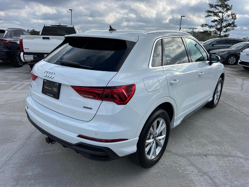 used 2024 Audi Q3 car, priced at $34,495