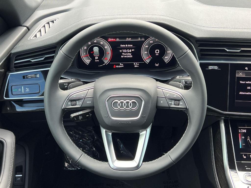 new 2025 Audi Q8 car, priced at $79,715