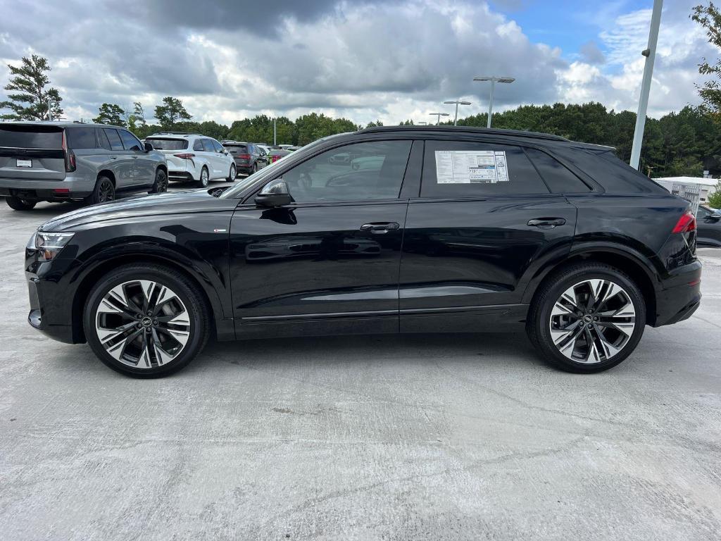 new 2025 Audi Q8 car, priced at $79,715