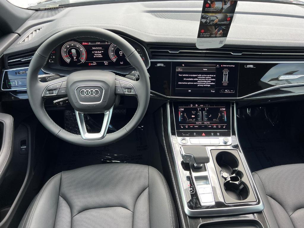 new 2025 Audi Q8 car, priced at $79,715