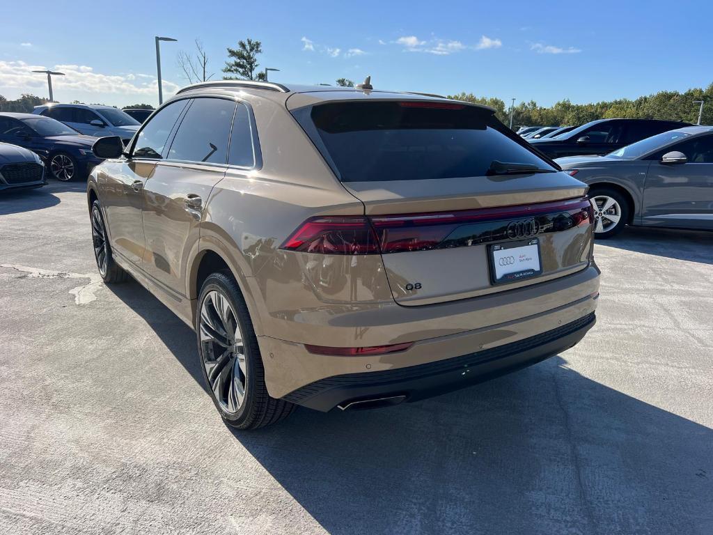 new 2025 Audi Q8 car, priced at $80,715