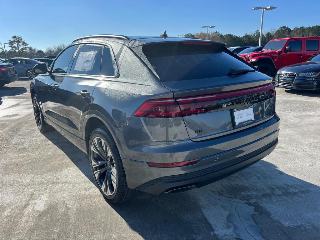 new 2025 Audi Q8 car, priced at $79,620