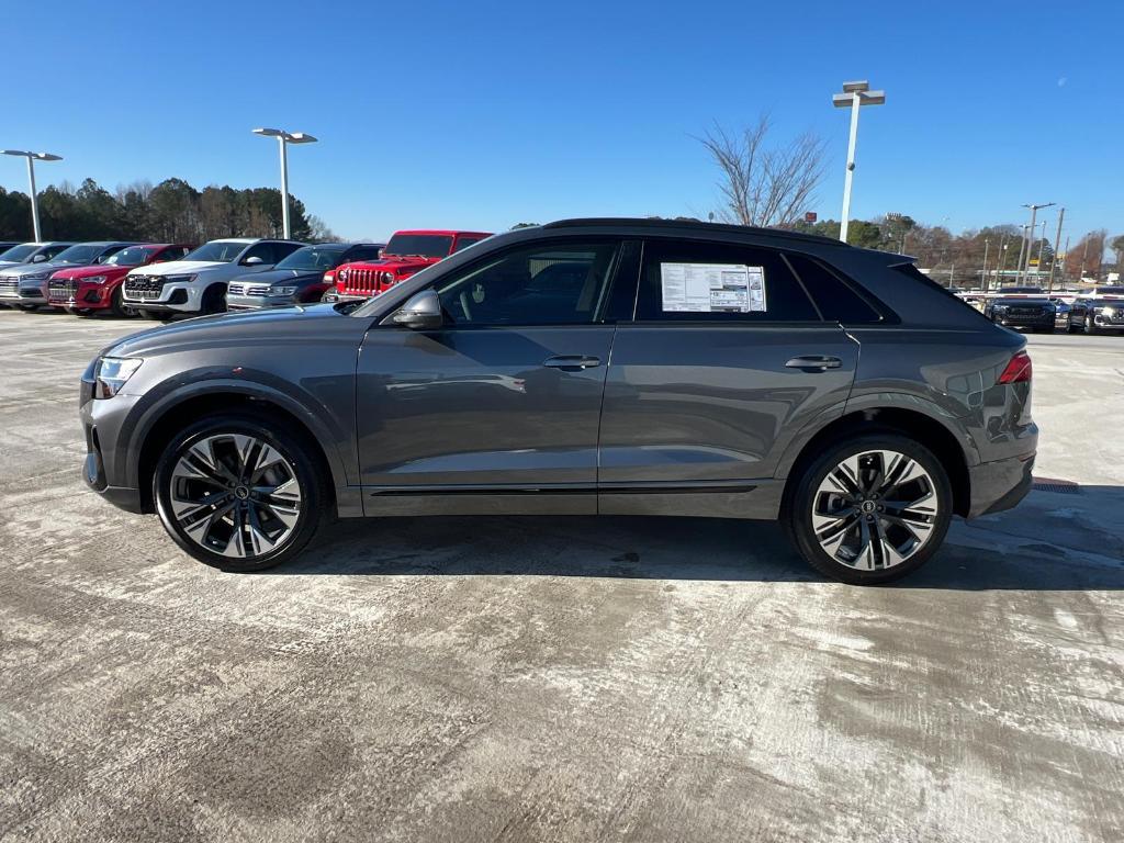 new 2025 Audi Q8 car, priced at $77,120