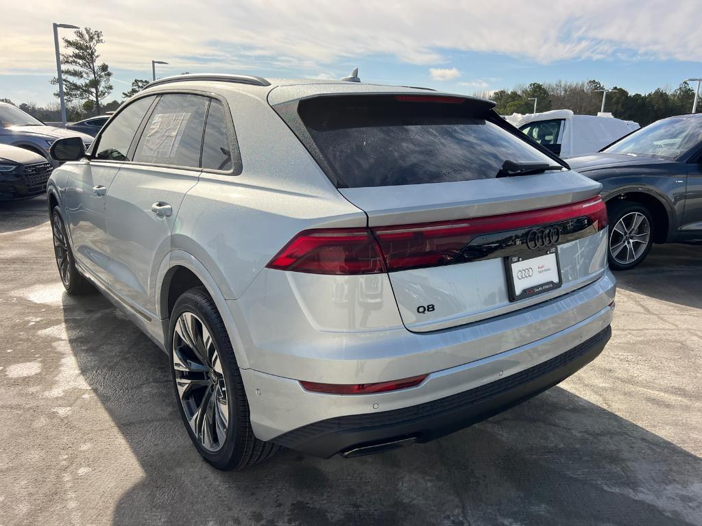 new 2025 Audi Q8 car, priced at $81,070