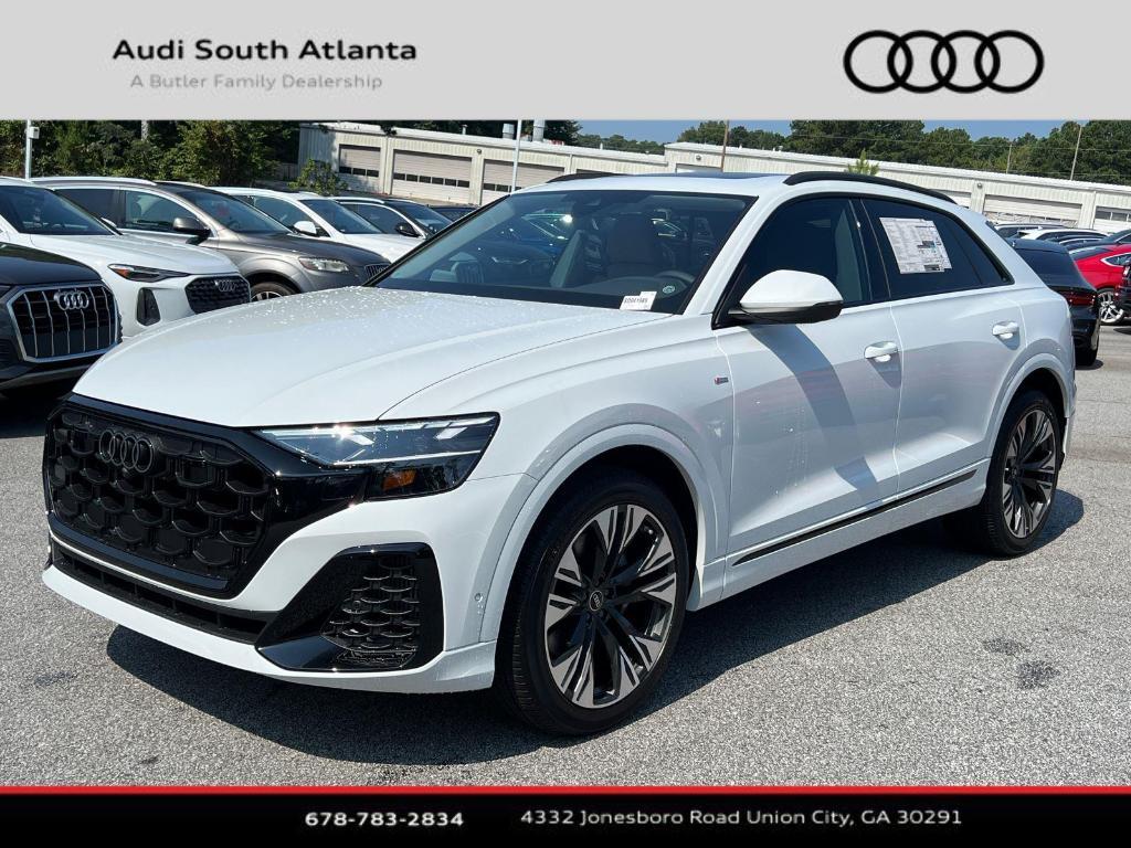 new 2025 Audi Q8 car, priced at $79,715