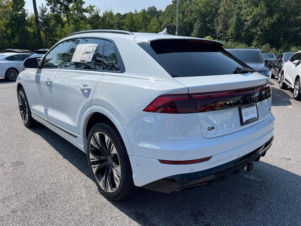 new 2025 Audi Q8 car, priced at $79,715