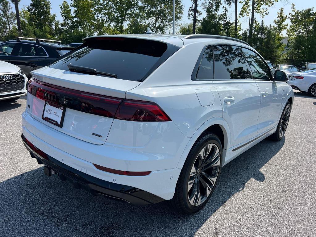 new 2025 Audi Q8 car, priced at $79,715