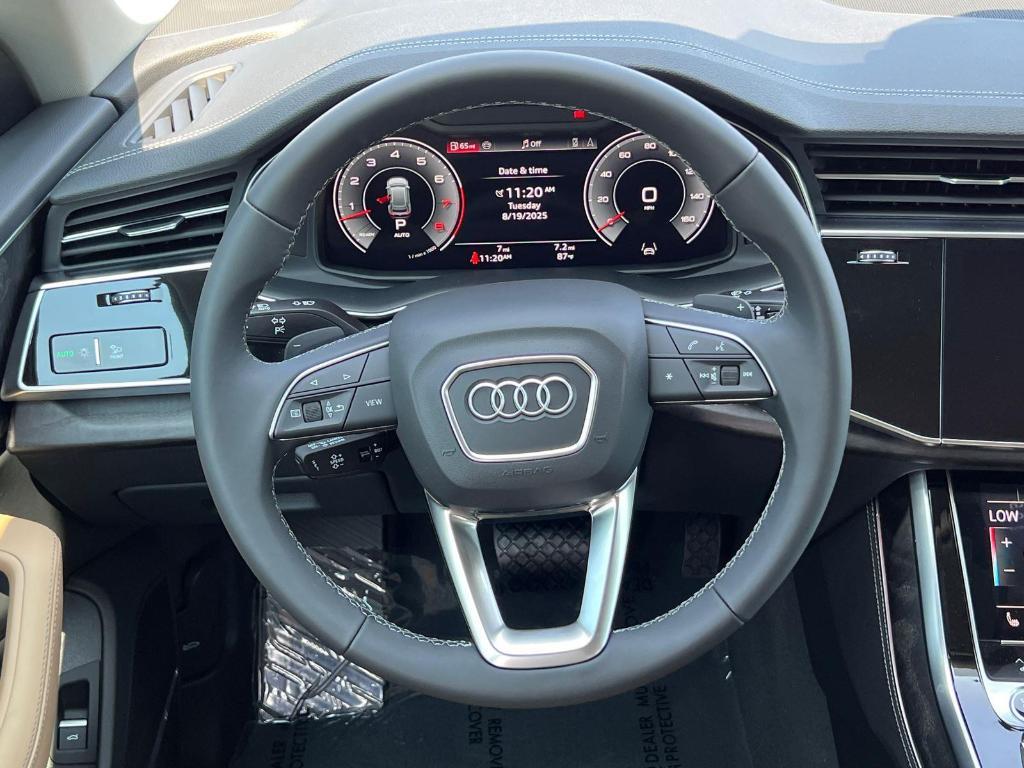 new 2025 Audi Q8 car, priced at $79,715