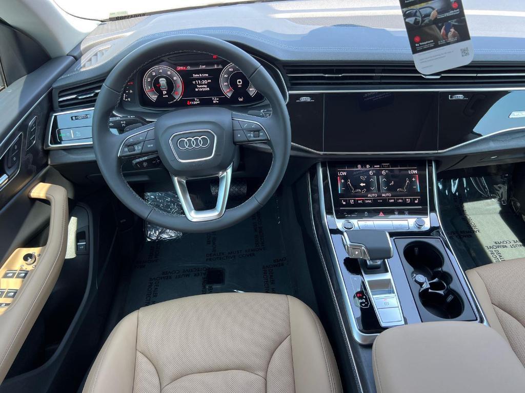 new 2025 Audi Q8 car, priced at $79,715