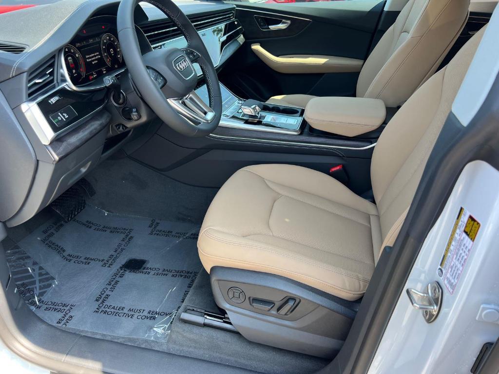new 2025 Audi Q8 car, priced at $79,715