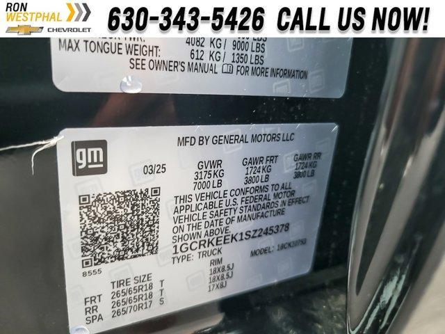 new 2025 Chevrolet Silverado 1500 car, priced at $53,960