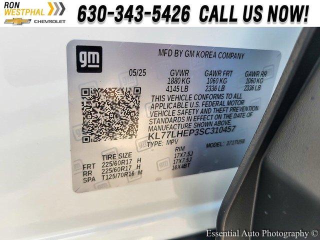 new 2025 Chevrolet Trax car, priced at $24,370