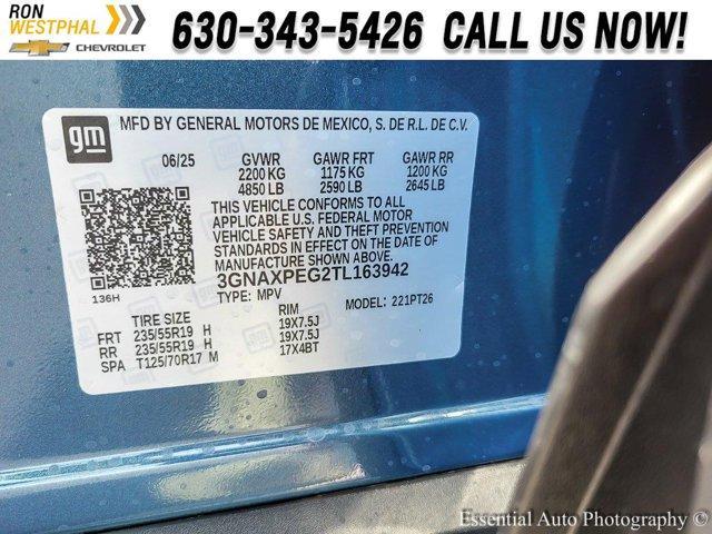 new 2026 Chevrolet Equinox car, priced at $35,090