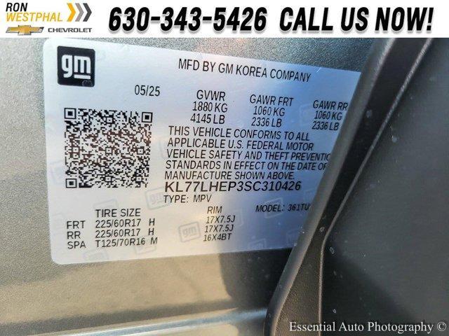 new 2025 Chevrolet Trax car, priced at $24,370