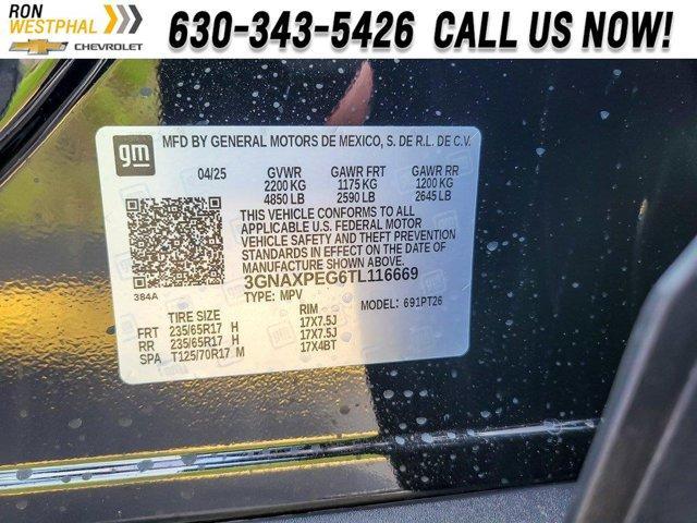 new 2026 Chevrolet Equinox car, priced at $31,995
