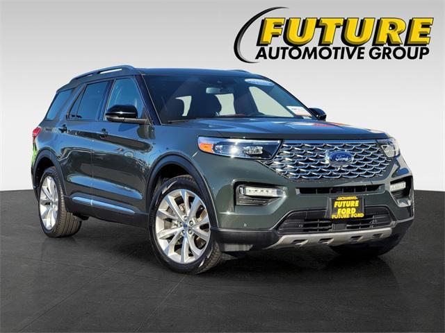 used 2023 Ford Explorer car, priced at $46,074