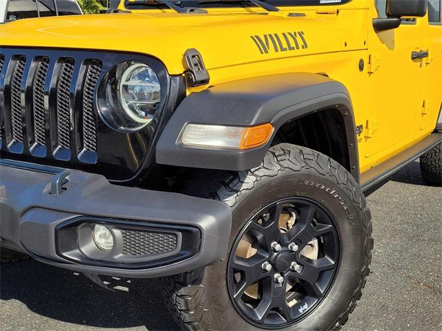 used 2021 Jeep Wrangler car, priced at $27,588